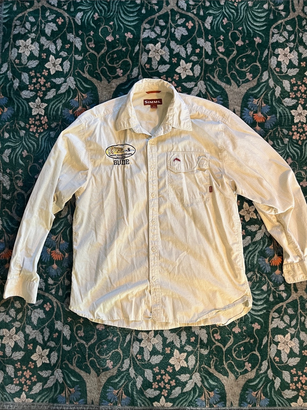 Simms Tech Fly Fishing Guide Button-Up Shirt